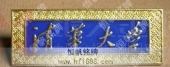 清華大學(xué)?；?高檔徽標(biāo),學(xué)?；照?學(xué)生牌